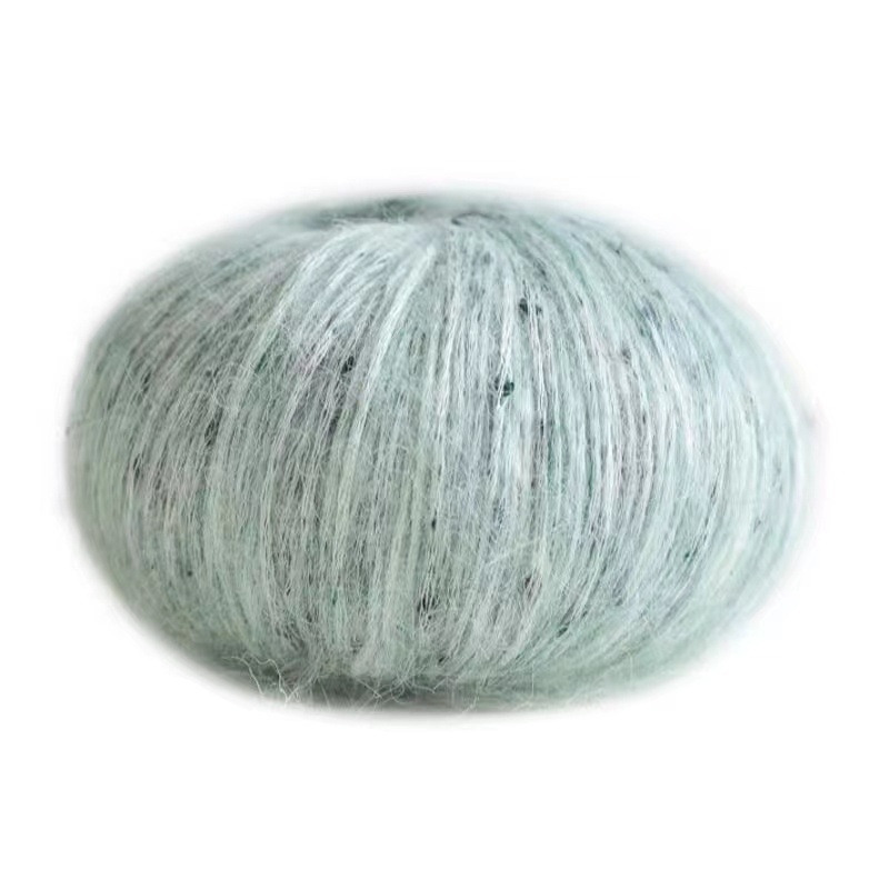 Mohair priadza, skein priadza, semi-worsted technológia, na ručné pletenie, položka 225