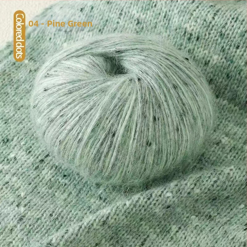 Mohair priadza, skein priadza, semi-worsted technológia, na ručné pletenie, položka 225