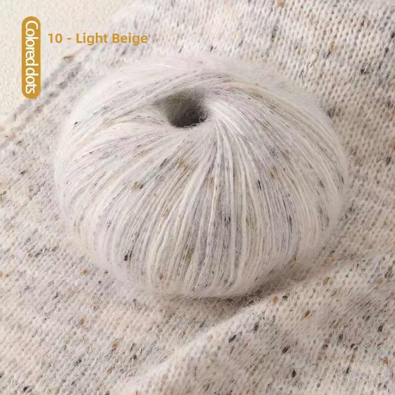 Mohair priadza, skein priadza, semi-worsted technológia, na ručné pletenie, položka 225