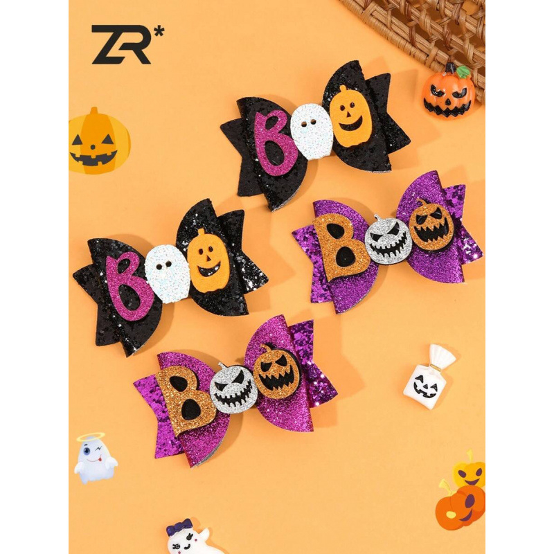 Clips de păr cu nod lucios în formă de fluture – placare cu platină pentru copii, model SH129135827