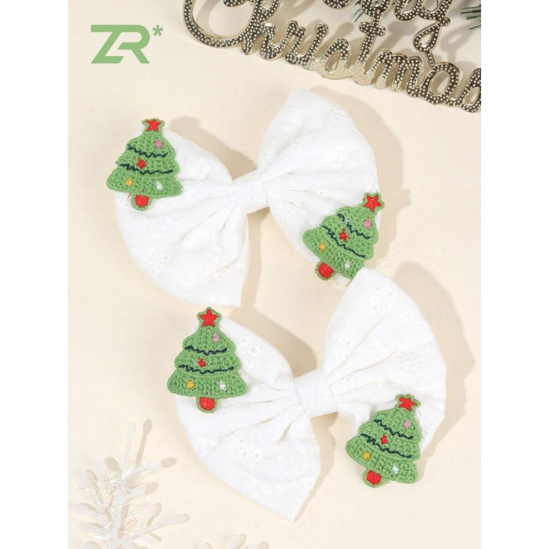 Clips de păr cu nod lucios în formă de fluture – placare cu platină pentru copii, model SH129135827