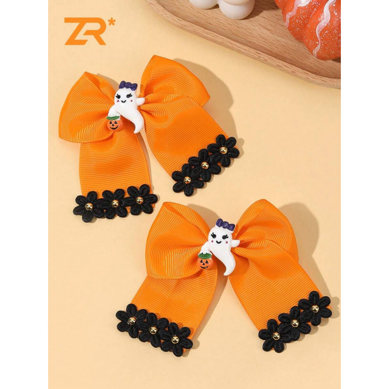 Clips de păr cu nod lucios în formă de fluture – placare cu platină pentru copii, model SH129135827