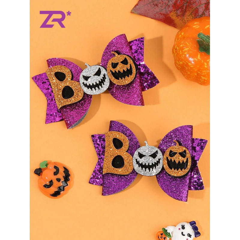 Clips de păr cu nod lucios în formă de fluture – placare cu platină pentru copii, model SH129135827