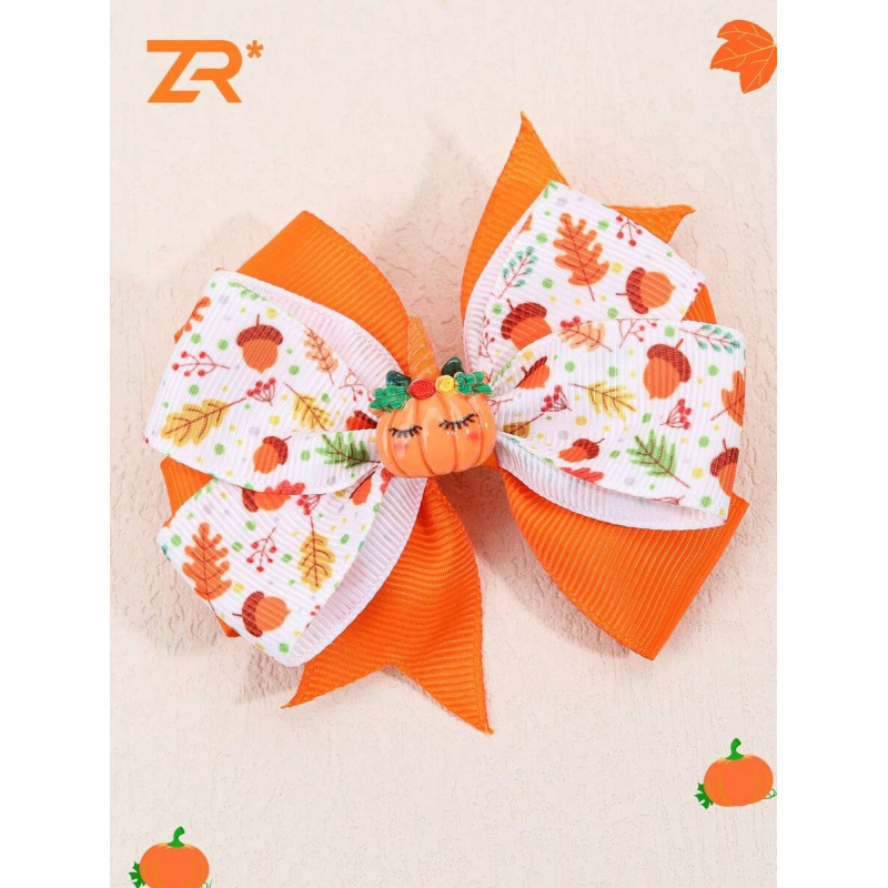 Clips de păr cu nod lucios în formă de fluture – placare cu platină pentru copii, model SH129135827