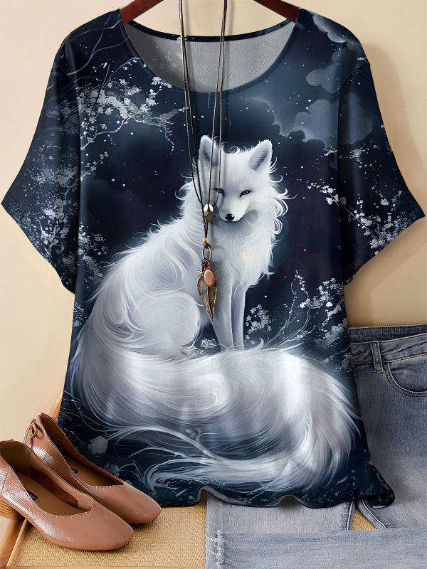 Дамска безръкавна тениска от полиестер, принт с 3D ефект, кръгла яка, регулярна дължина