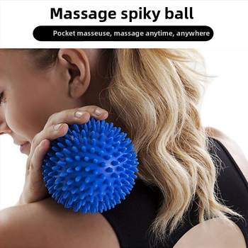 Ježovitá masážna loptička pre dlaň – ABS materiál, fascia uvoľnenie, terapia akupunktúrnych bodov, tréning senzorickej integrácie