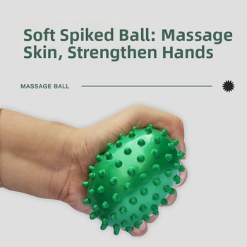 Ježovitá masážna loptička pre dlaň – ABS materiál, fascia uvoľnenie, terapia akupunktúrnych bodov, tréning senzorickej integrácie