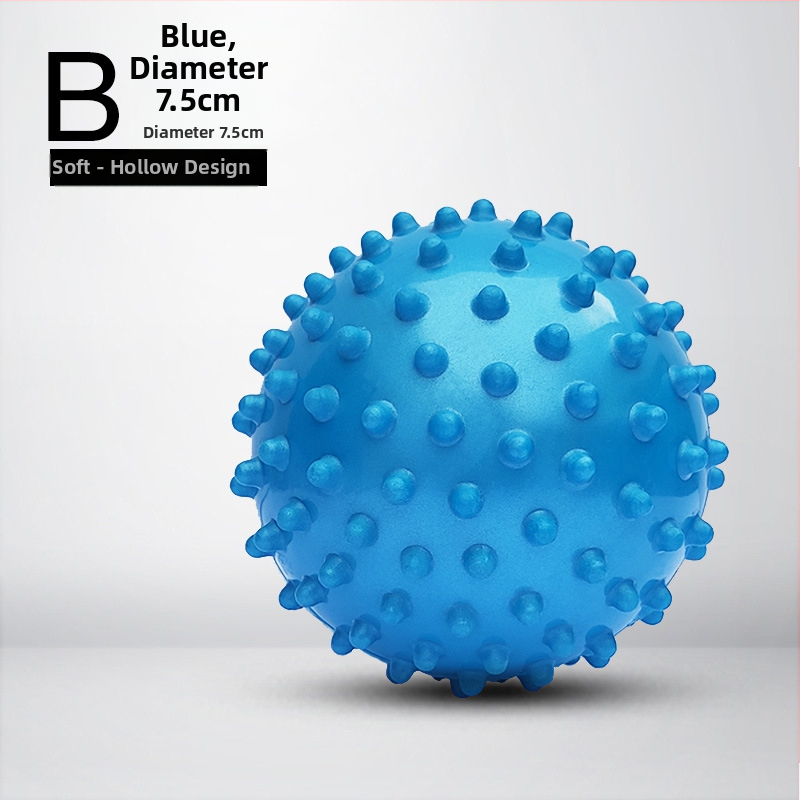 Ježovitá masážna loptička pre dlaň – ABS materiál, fascia uvoľnenie, terapia akupunktúrnych bodov, tréning senzorickej integrácie