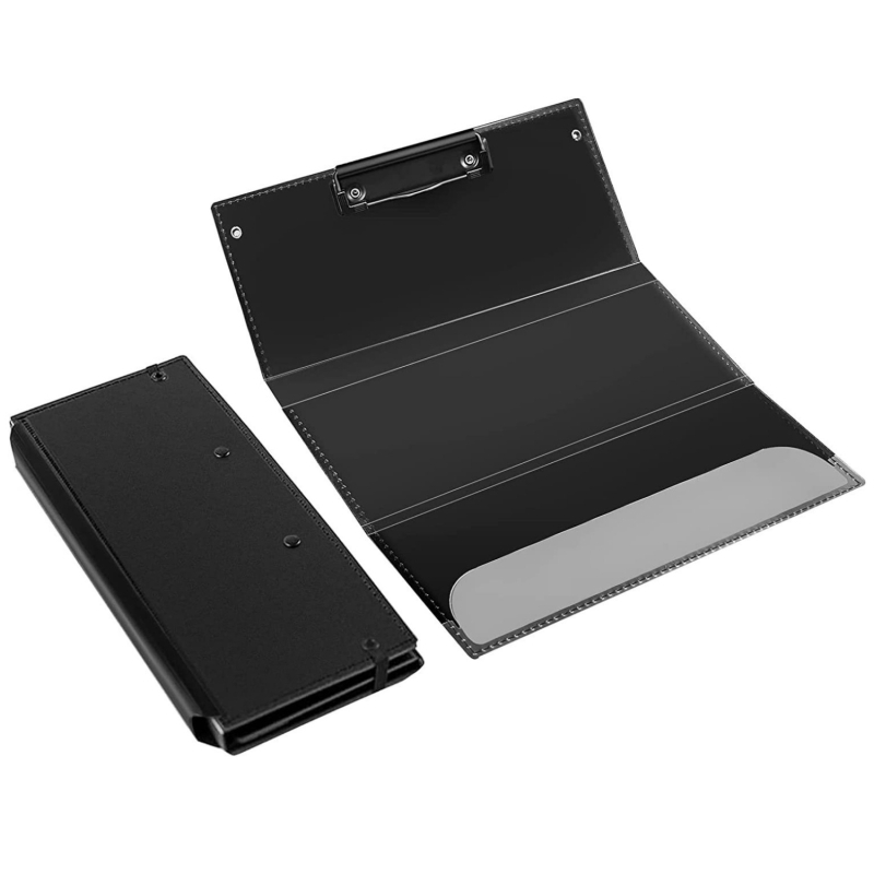 Plastový klipboard s pevným klipom a doskou, hrúbka dosky 3,9 mm, model RYX-220527SA