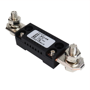 DC ampermeter s FL2C optickým šuntom, 75 mV senzor, rozsah až do 600 A