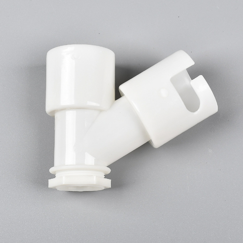 Пластмасови дренажни фитинги с три изхода за пералня и мивка (многофункционален ъглов дизайн)