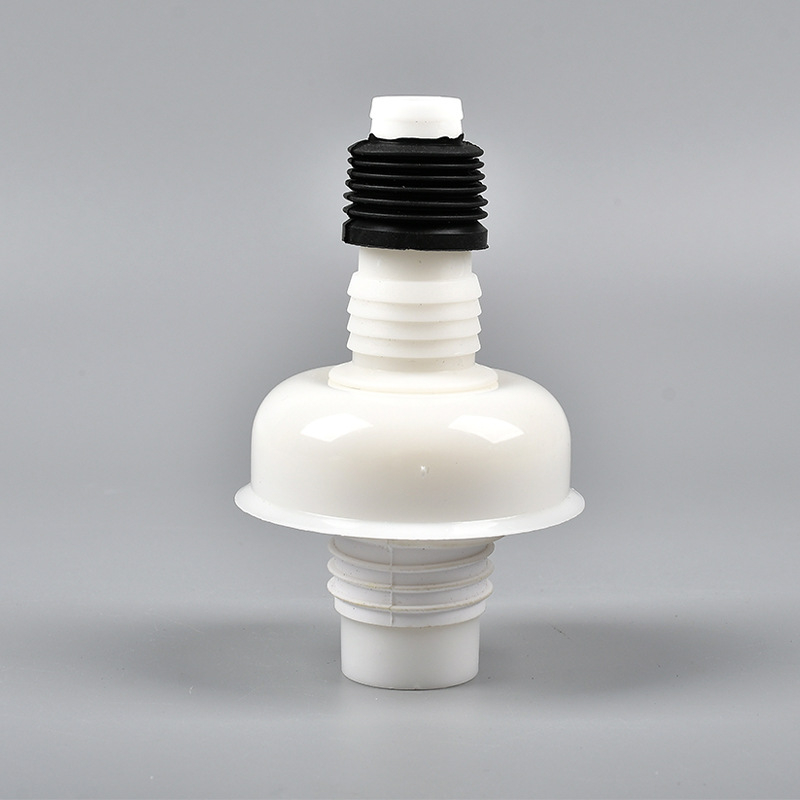 Пластмасови дренажни фитинги с три изхода за пералня и мивка (многофункционален ъглов дизайн)