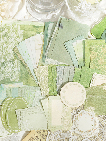 DIY denníkový papierový kit s retro kolekciou špeciálnych papierov a dekoratívnymi prvkami (Značka: Other; Číslo produktu: LSR913123296214; IP autorizácia: Nie; Štýl: Cute; Technika: Tlač)