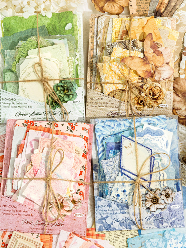 DIY denníkový papierový kit s retro kolekciou špeciálnych papierov a dekoratívnymi prvkami (Značka: Other; Číslo produktu: LSR913123296214; IP autorizácia: Nie; Štýl: Cute; Technika: Tlač)