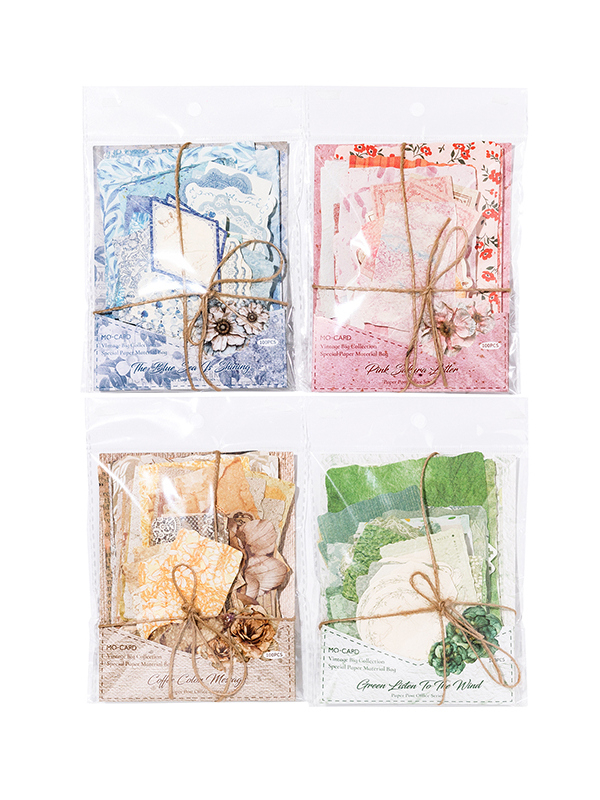 DIY denníkový papierový kit s retro kolekciou špeciálnych papierov a dekoratívnymi prvkami (Značka: Other; Číslo produktu: LSR913123296214; IP autorizácia: Nie; Štýl: Cute; Technika: Tlač)