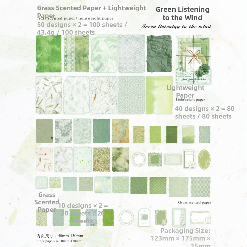 DIY denníkový papierový kit s retro kolekciou špeciálnych papierov a dekoratívnymi prvkami (Značka: Other; Číslo produktu: LSR913123296214; IP autorizácia: Nie; Štýl: Cute; Technika: Tlač)