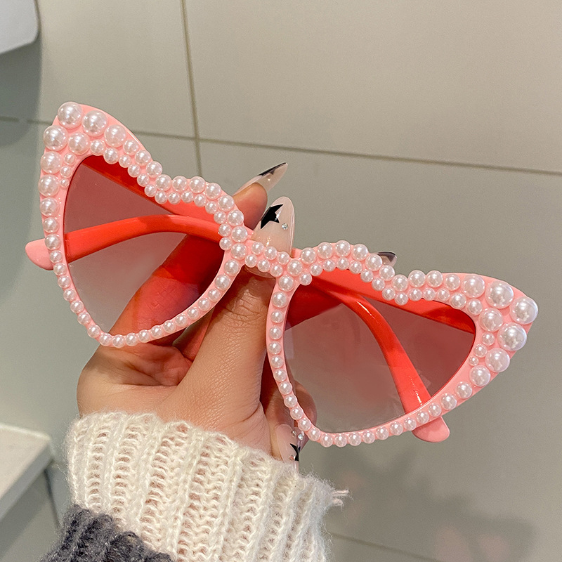 Srdcovité slnečné okuliare, plný rám, unisex, elegantný štýl, PC materiál, model Ax double zz, jar 2025