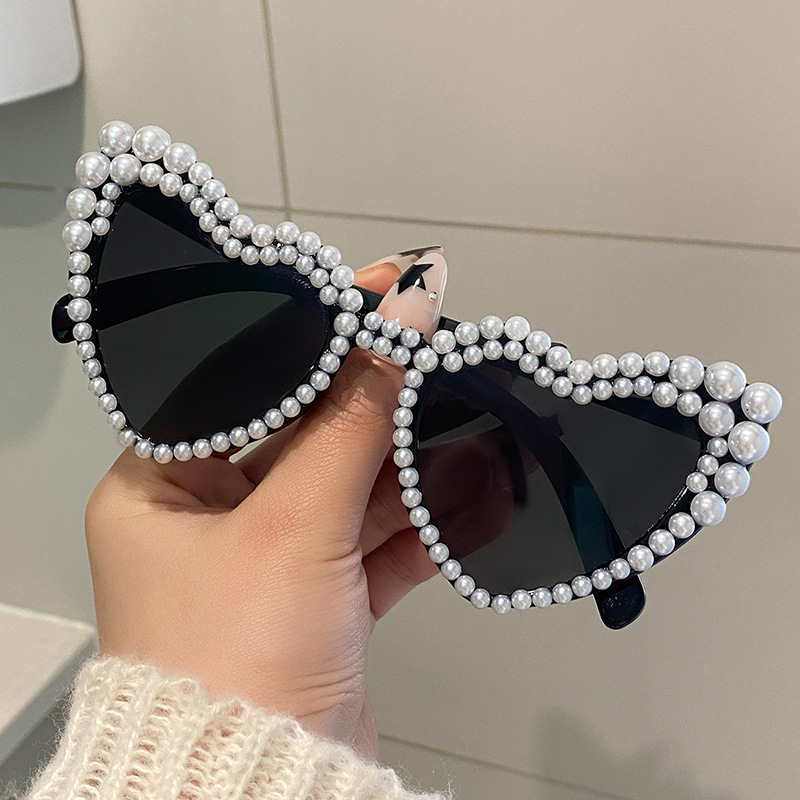 Srdcovité slnečné okuliare, plný rám, unisex, elegantný štýl, PC materiál, model Ax double zz, jar 2025