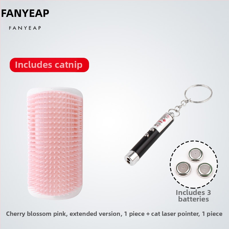 Fanyi A1J30 Zariadenie na škrabanie mačiek – rohová škrabacia hračka, jednoduchý štýl