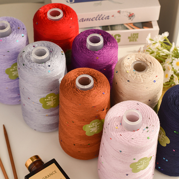 Mulberry Silk Lyocell konová priadza na pletenie - Worsted spracovanie, 400 g, vhodná na ručné tkanie a háčkovanie