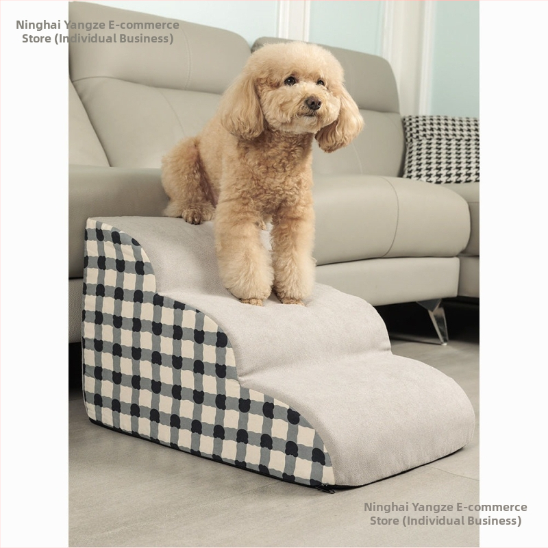 Scări pentru animale de companie pentru câini — din lemn, antiderapante, cod produs Pdd595087975142