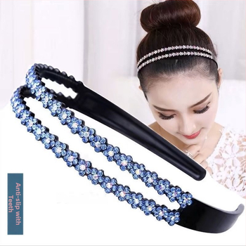 Štrasová čelenka, doplnok na hlavu, štýl Japonska a Južnej Kórey, svieži a sladký štýl, jar 2025