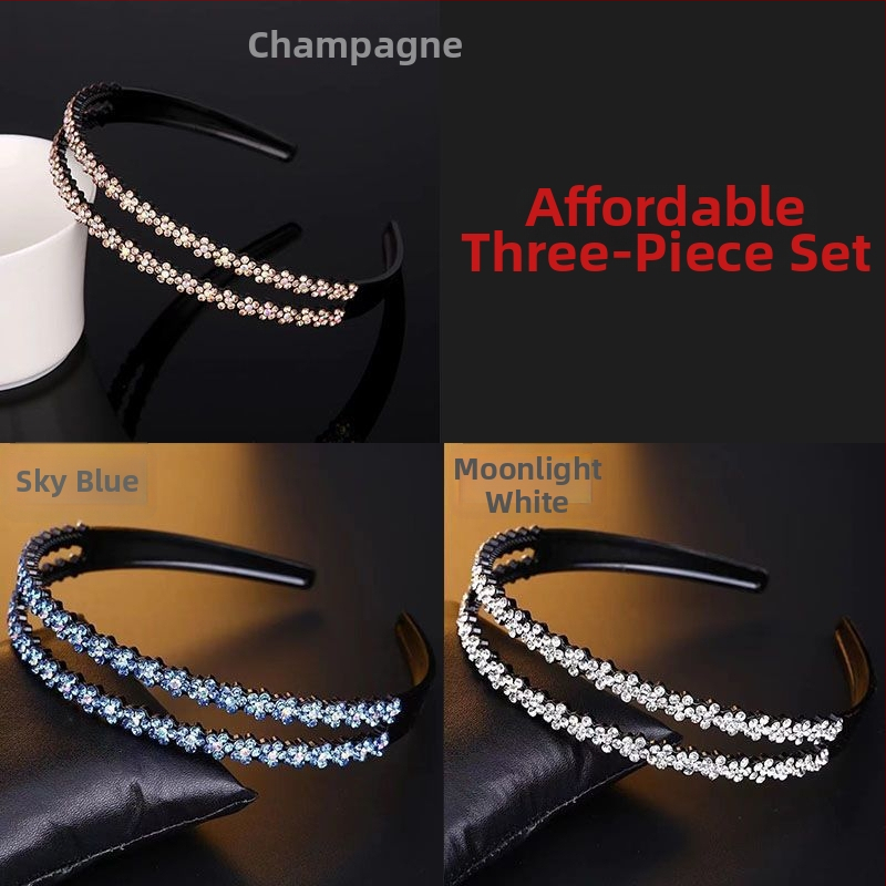 Štrasová čelenka, doplnok na hlavu, štýl Japonska a Južnej Kórey, svieži a sladký štýl, jar 2025