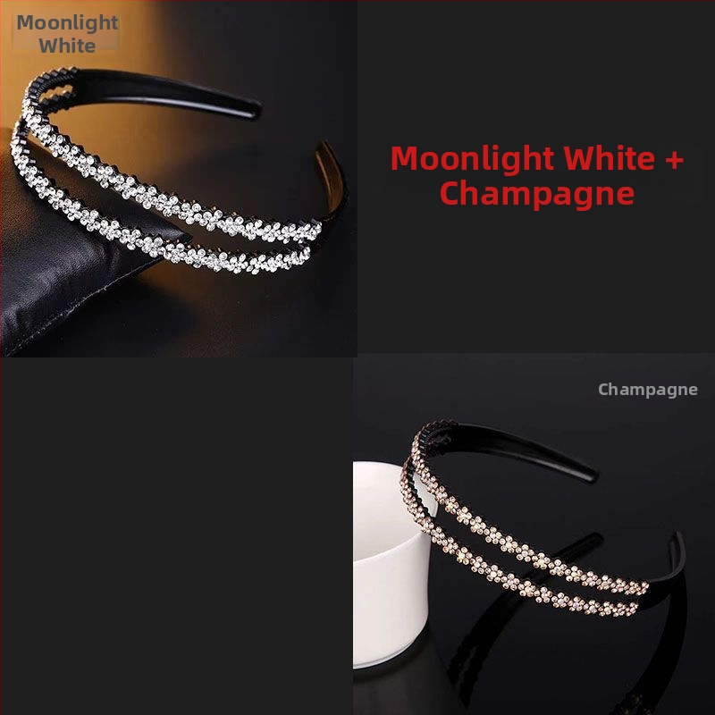 Štrasová čelenka, doplnok na hlavu, štýl Japonska a Južnej Kórey, svieži a sladký štýl, jar 2025