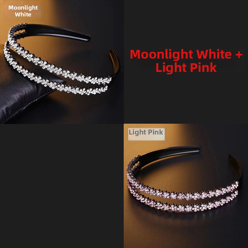 Štrasová čelenka, doplnok na hlavu, štýl Japonska a Južnej Kórey, svieži a sladký štýl, jar 2025