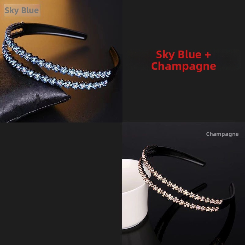 Štrasová čelenka, doplnok na hlavu, štýl Japonska a Južnej Kórey, svieži a sladký štýl, jar 2025