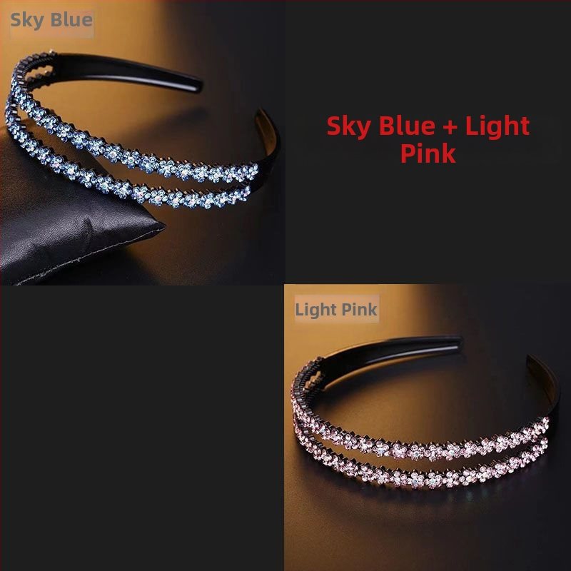 Štrasová čelenka, doplnok na hlavu, štýl Japonska a Južnej Kórey, svieži a sladký štýl, jar 2025