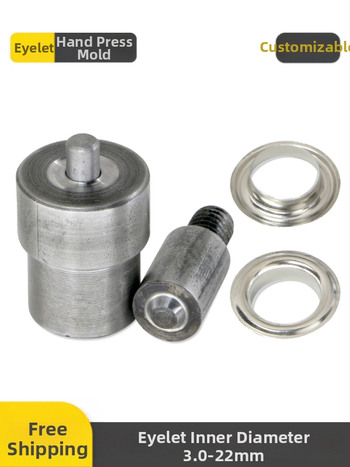 Ručný lis na očká, 45# oceľ, typ nit, neošetrený povrch