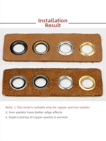 Ručný lis na očká, 45# oceľ, typ nit, neošetrený povrch