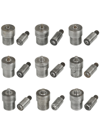 Ručný lis na očká, 45# oceľ, typ nit, neošetrený povrch