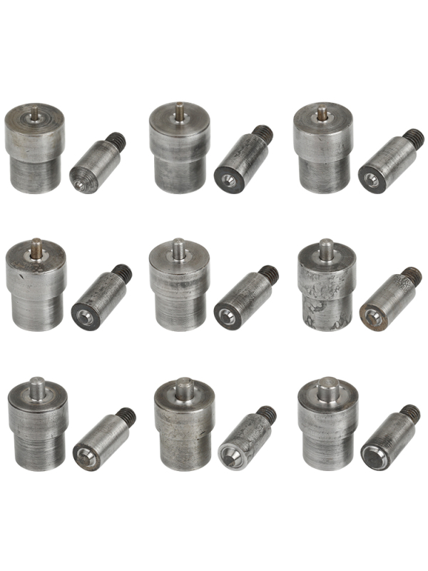 Ručný lis na očká, 45# oceľ, typ nit, neošetrený povrch