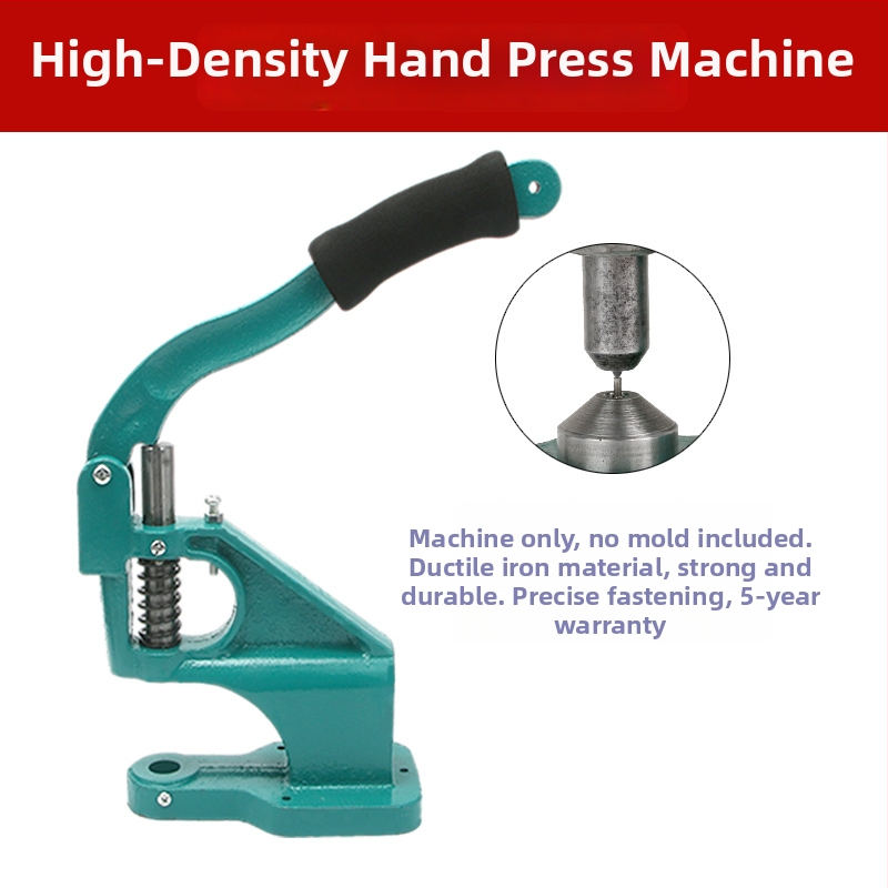 Ručný lis na očká, 45# oceľ, typ nit, neošetrený povrch