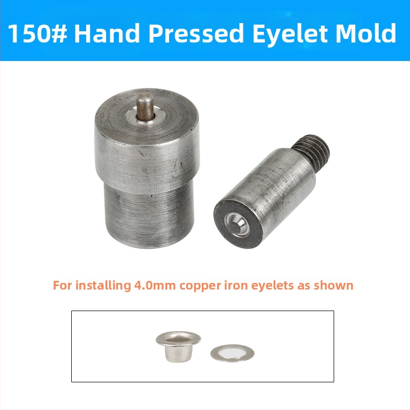 Ručný lis na očká, 45# oceľ, typ nit, neošetrený povrch