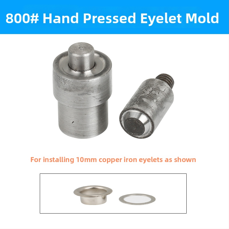 Ručný lis na očká, 45# oceľ, typ nit, neošetrený povrch