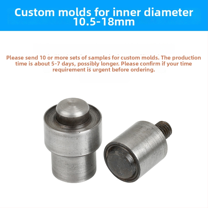 Ručný lis na očká, 45# oceľ, typ nit, neošetrený povrch