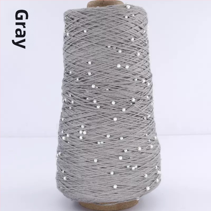 Priadza z bavlny a viskózy na pletenie — kuželová priadza, ring spinning, RS002 (Značka Ruishi; Alias Pearl Mercerized Cotton Thread)