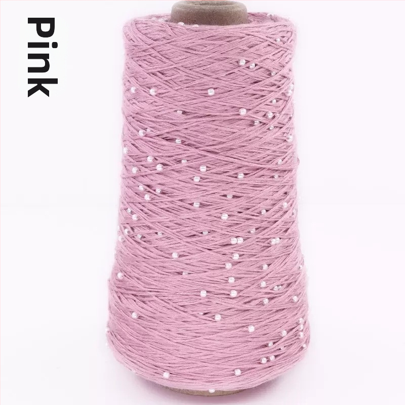 Priadza z bavlny a viskózy na pletenie — kuželová priadza, ring spinning, RS002 (Značka Ruishi; Alias Pearl Mercerized Cotton Thread)