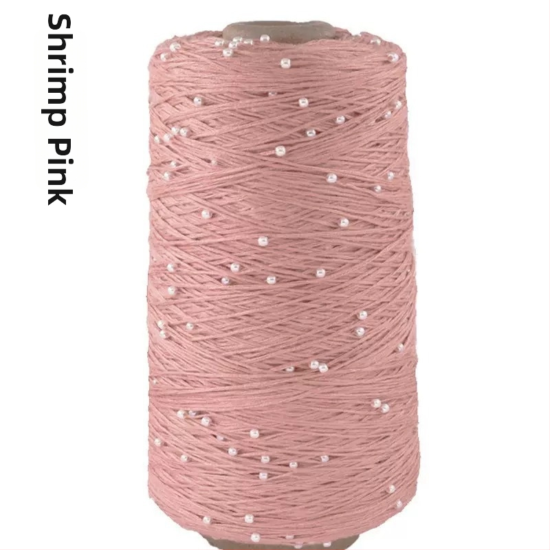 Priadza z bavlny a viskózy na pletenie — kuželová priadza, ring spinning, RS002 (Značka Ruishi; Alias Pearl Mercerized Cotton Thread)