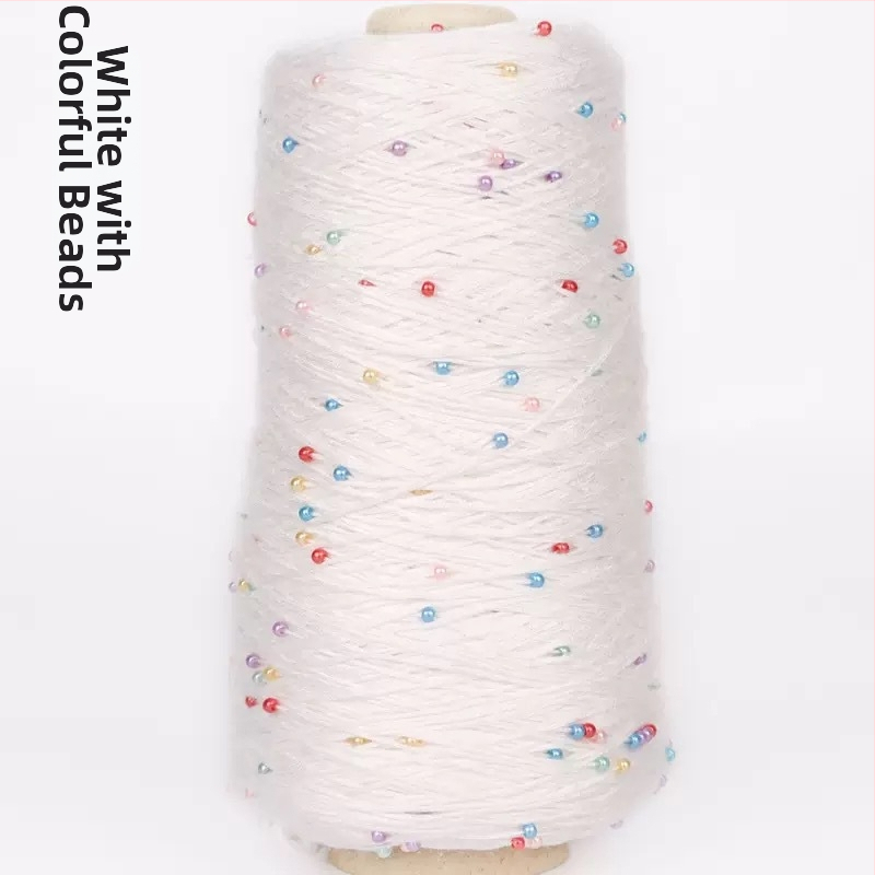 Priadza z bavlny a viskózy na pletenie — kuželová priadza, ring spinning, RS002 (Značka Ruishi; Alias Pearl Mercerized Cotton Thread)