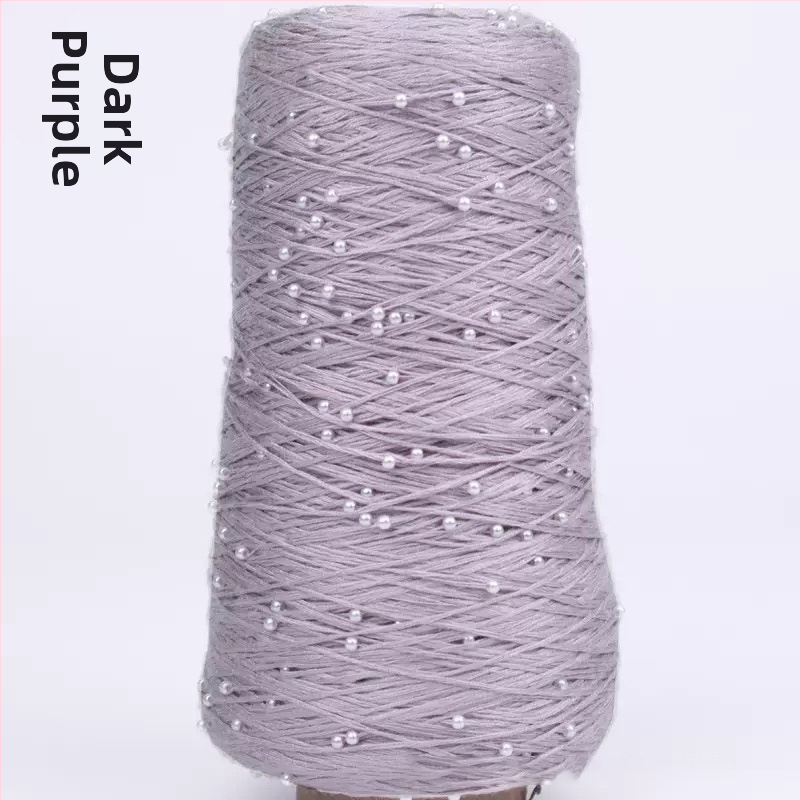 Priadza z bavlny a viskózy na pletenie — kuželová priadza, ring spinning, RS002 (Značka Ruishi; Alias Pearl Mercerized Cotton Thread)