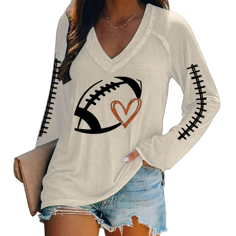 Ženski top s 3D ispisom, dugih rukava, bez ovratnika, udoban kroj, poliester