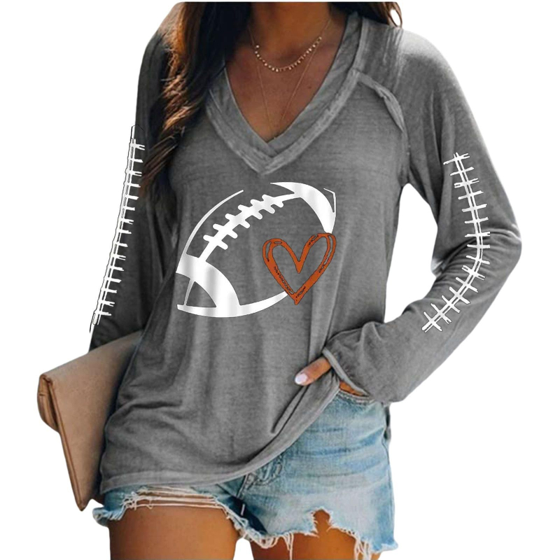 Ženski top s 3D ispisom, dugih rukava, bez ovratnika, udoban kroj, poliester