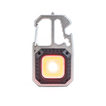 Prenosna COB LED radna svjetiljka – Prijenosna mini vanjska svjetiljka za kampiranje, planinarenje, noćno pecanje, samoobranu i nužne situacije; 3W, 240–350 lm, 300 mAh baterija, ručno pokretanje, vodootporna