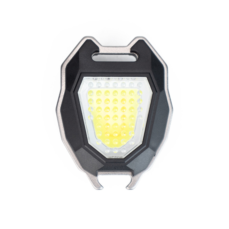 Prenosna COB LED radna svjetiljka – Prijenosna mini vanjska svjetiljka za kampiranje, planinarenje, noćno pecanje, samoobranu i nužne situacije; 3W, 240–350 lm, 300 mAh baterija, ručno pokretanje, vodootporna