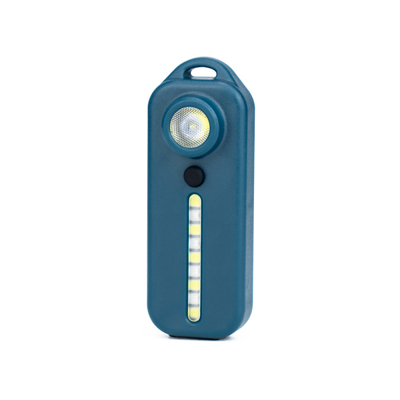 Prenosna COB LED radna svjetiljka – Prijenosna mini vanjska svjetiljka za kampiranje, planinarenje, noćno pecanje, samoobranu i nužne situacije; 3W, 240–350 lm, 300 mAh baterija, ručno pokretanje, vodootporna