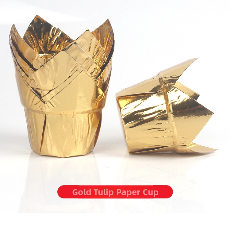 Muffínové papierové formičky na pečenie — Jiang Xiaopei; Materiál: tukový papier; GSM 38; Kategória: papier na pečenie; Nelepivý